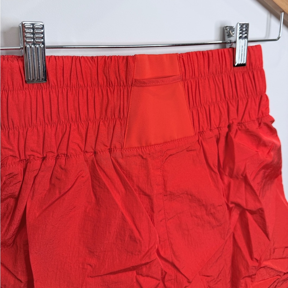 Halara Orange Double Lined Shorts - image 2